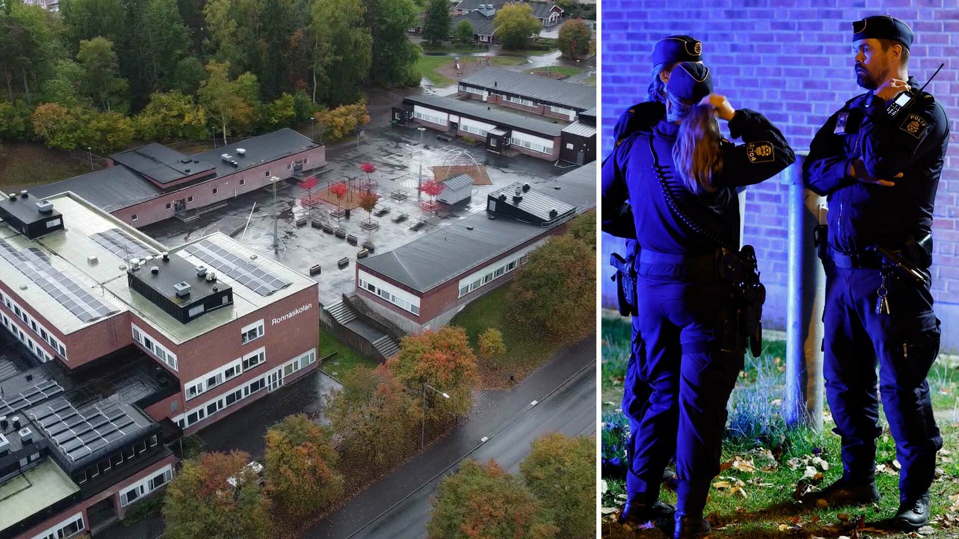 Vakter ska patrullera Ronnaskolan – efter dödsskjutningarna