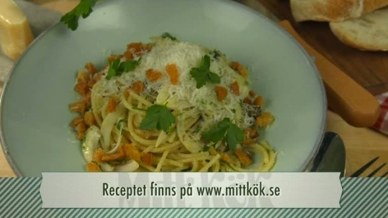 Mitt kök: Pasta med sardeller, citron och fänkål