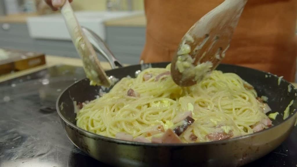 Mitt kök: Paolo Robertos egna spaghetti carbonara