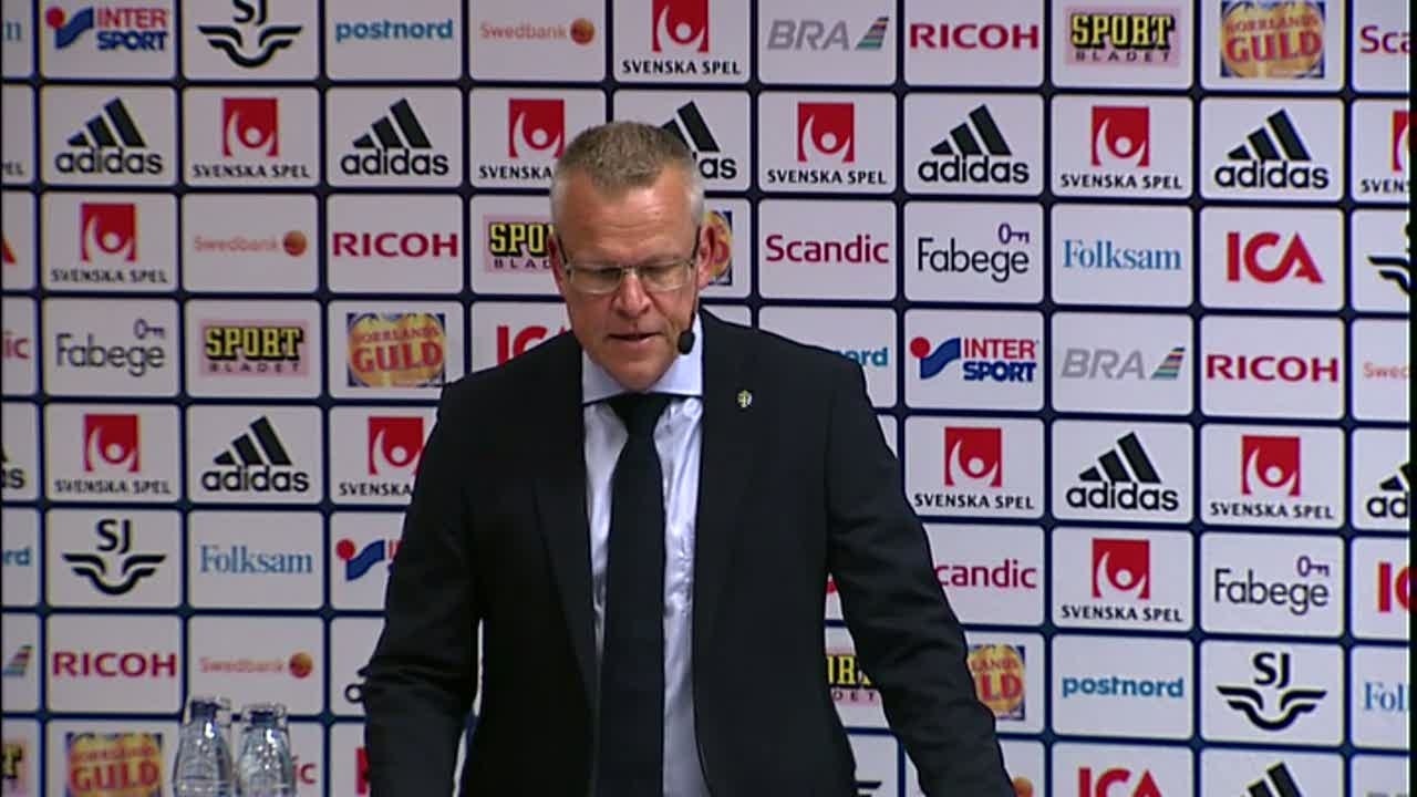 Hela Janne Anderssons Presskonferens Med VM-kvaltruppen