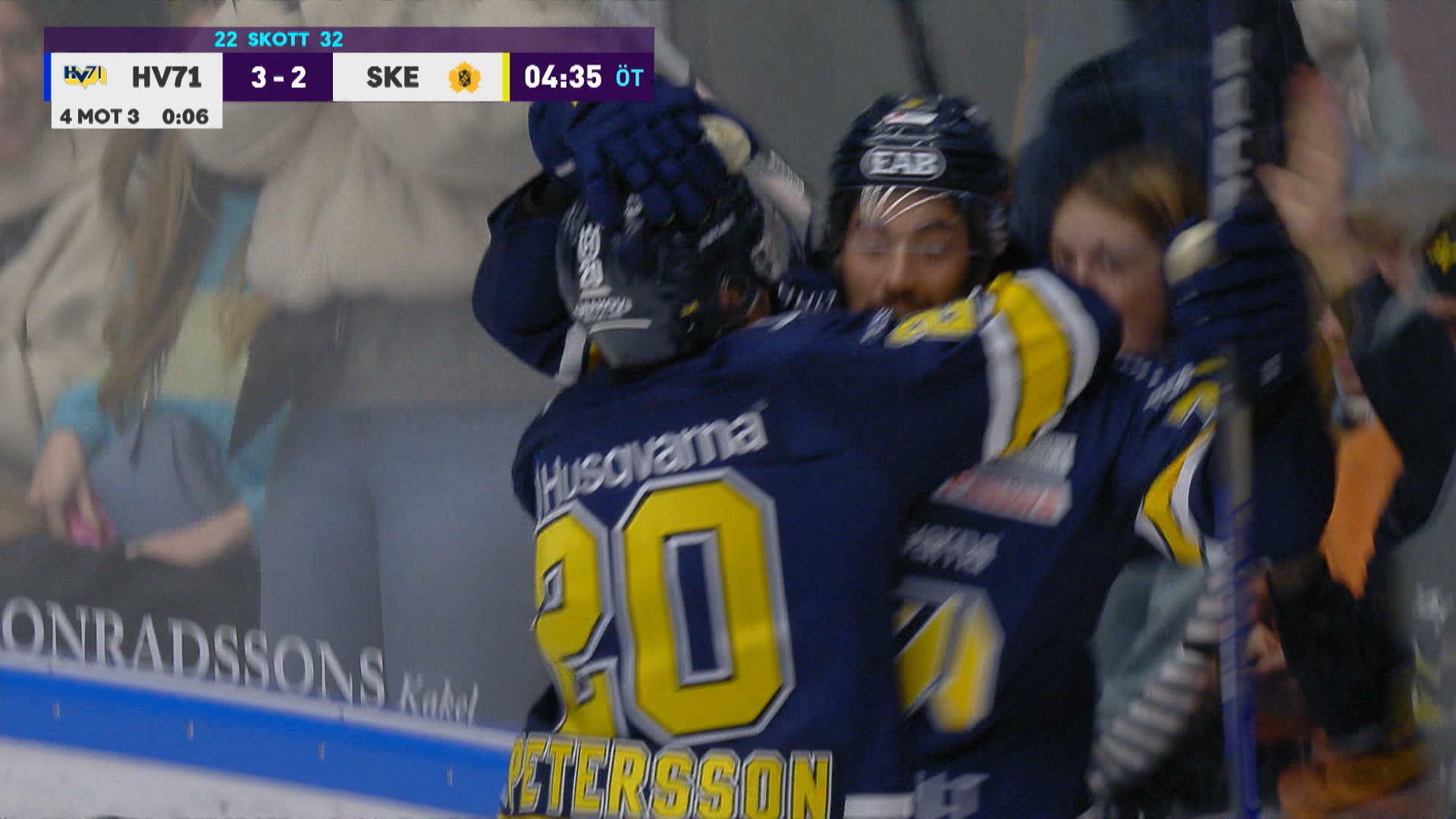 Höjdpunkter: HV71 Tog Tung Seger Mot Skellefteå Efter För...