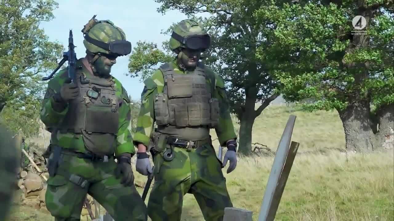 Här Tränar Svensk Militär Ukrainska Soldater – På Hemlig Ort