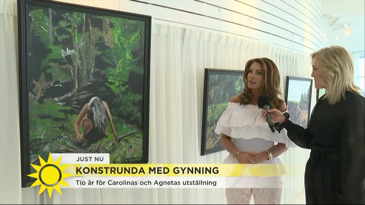 Carolina Gynning om sin konst: "En berg och dalbana i kän...