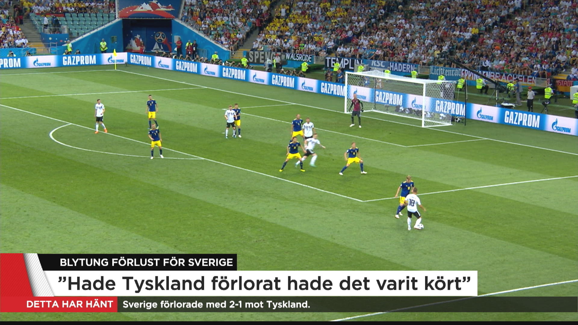 Reaktioner Efter Förlusten Mot Tyskland