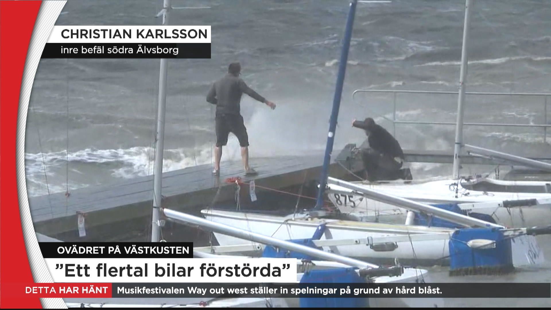 Fallande träd, strömavbrott och stängda djurparker - så h...