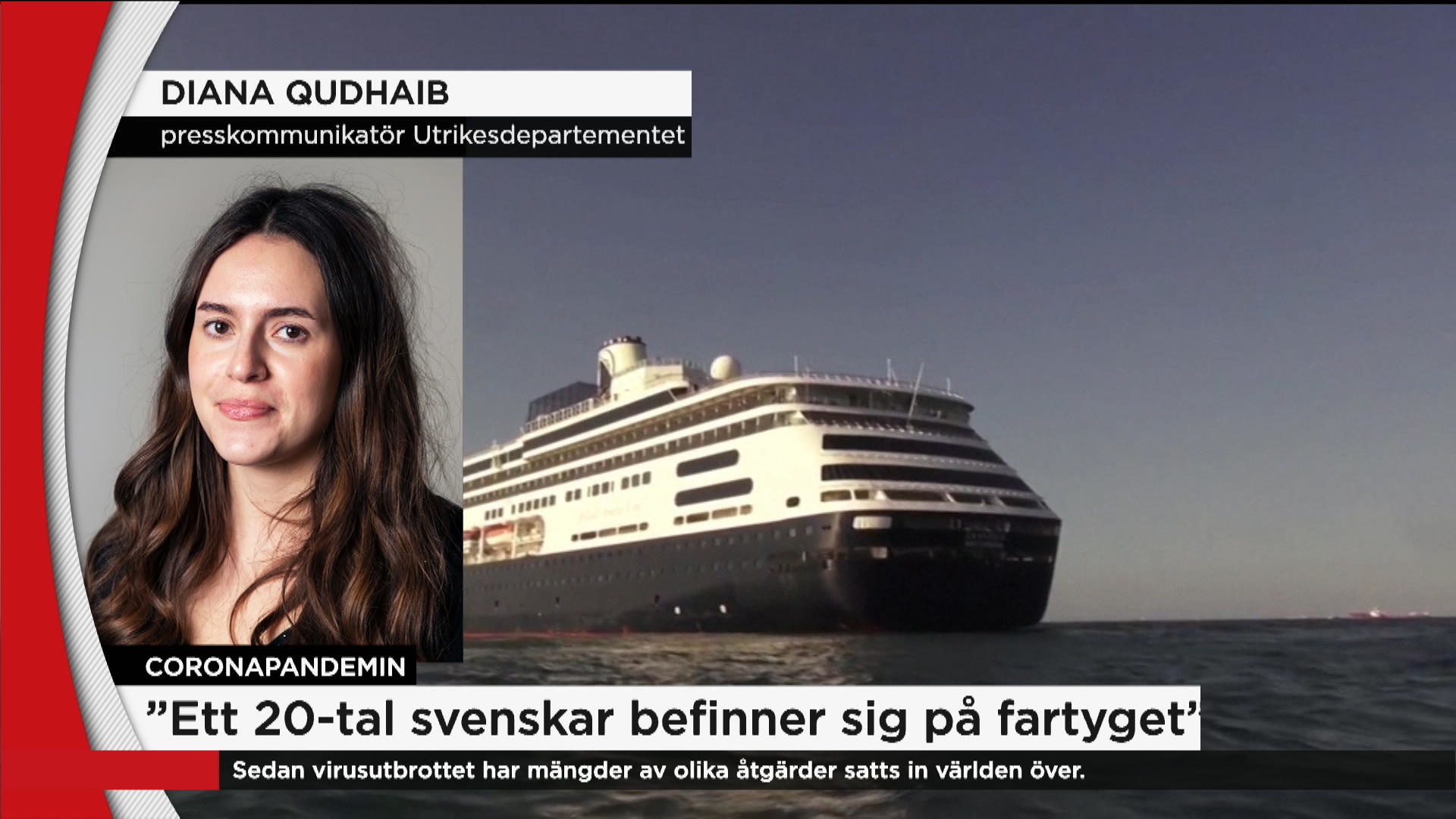 Äldre svensk man död på fartyg utanför Panama