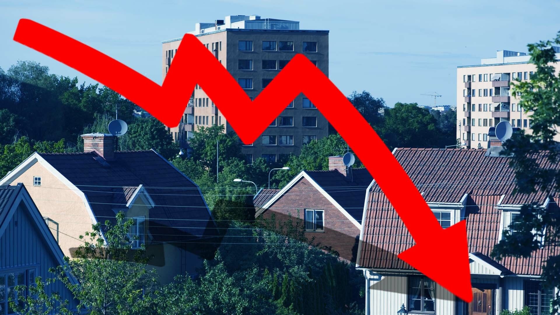 Bopriserna fortsätter att falla