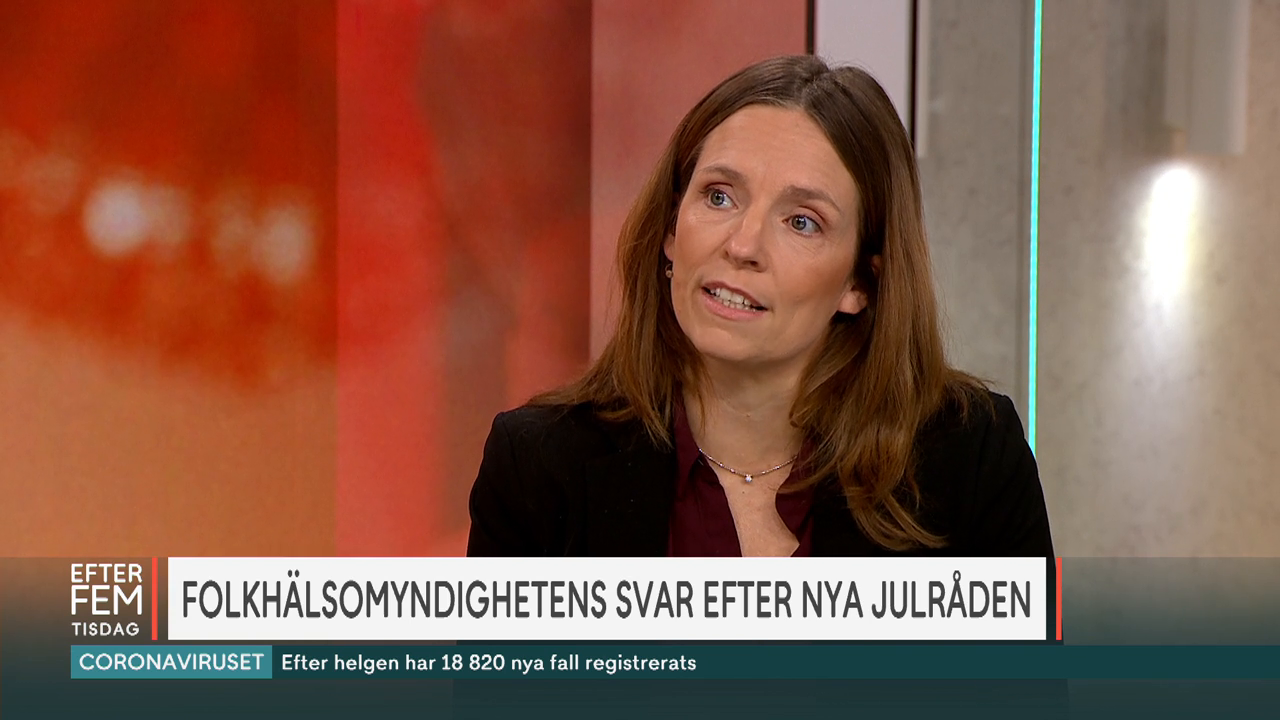 Här är nya råden inför julen: ”Begränsa ditt umgänge”