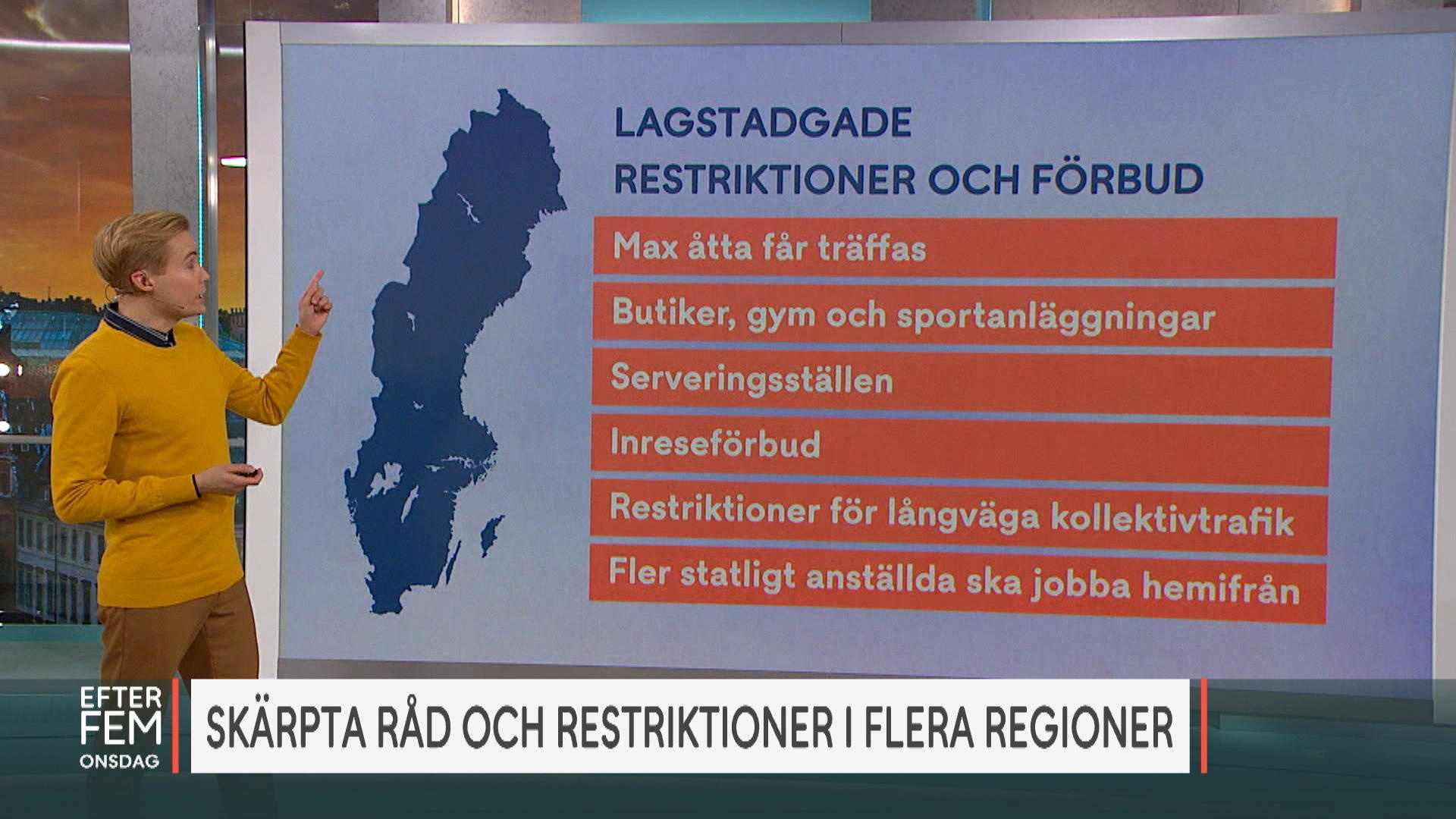 Skärpta Restriktioner I Flera Regioner – Det Här Gäller