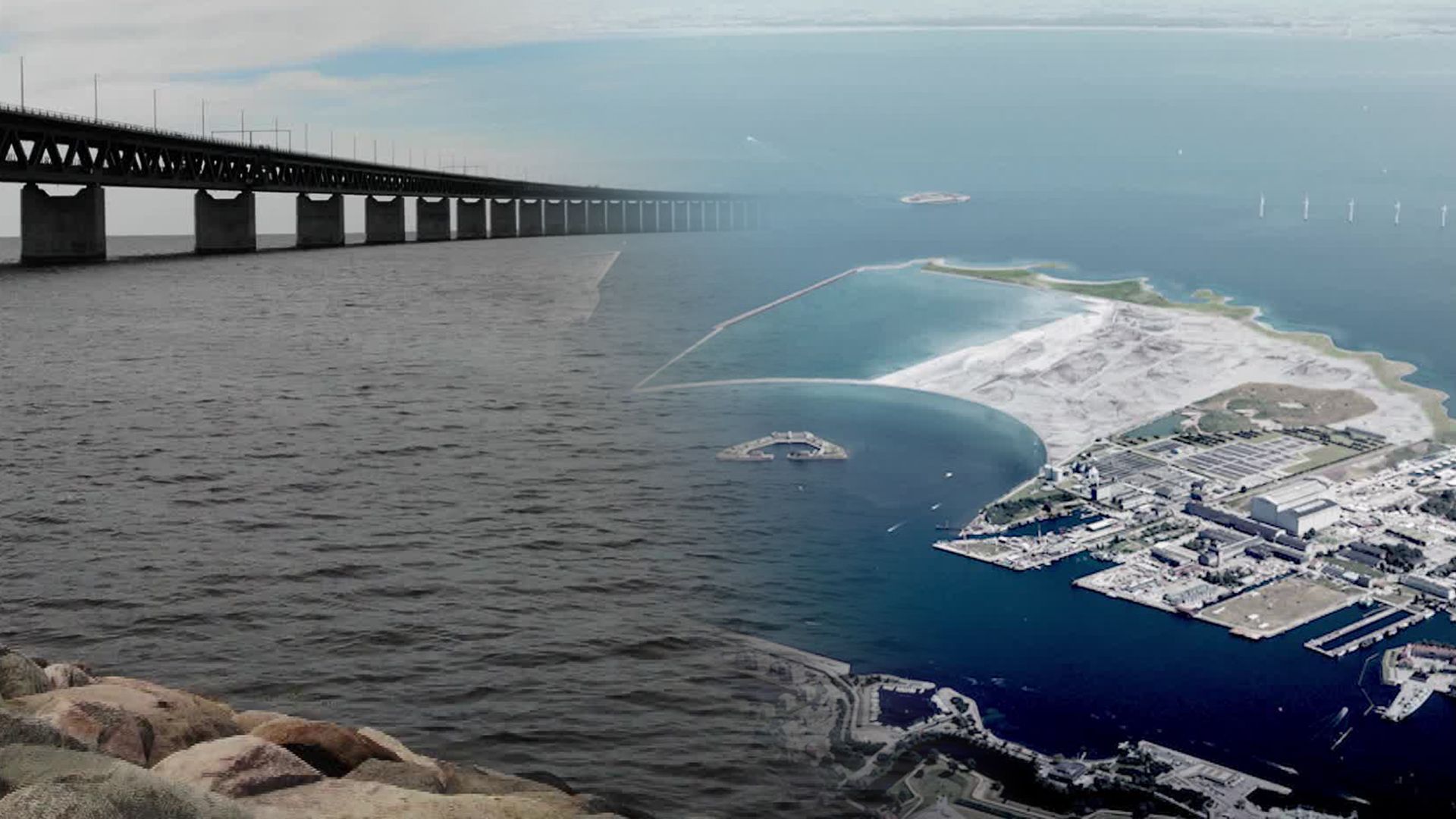 Kritik mot konstgjord halvö i Öresund – ”Vi är oroliga”