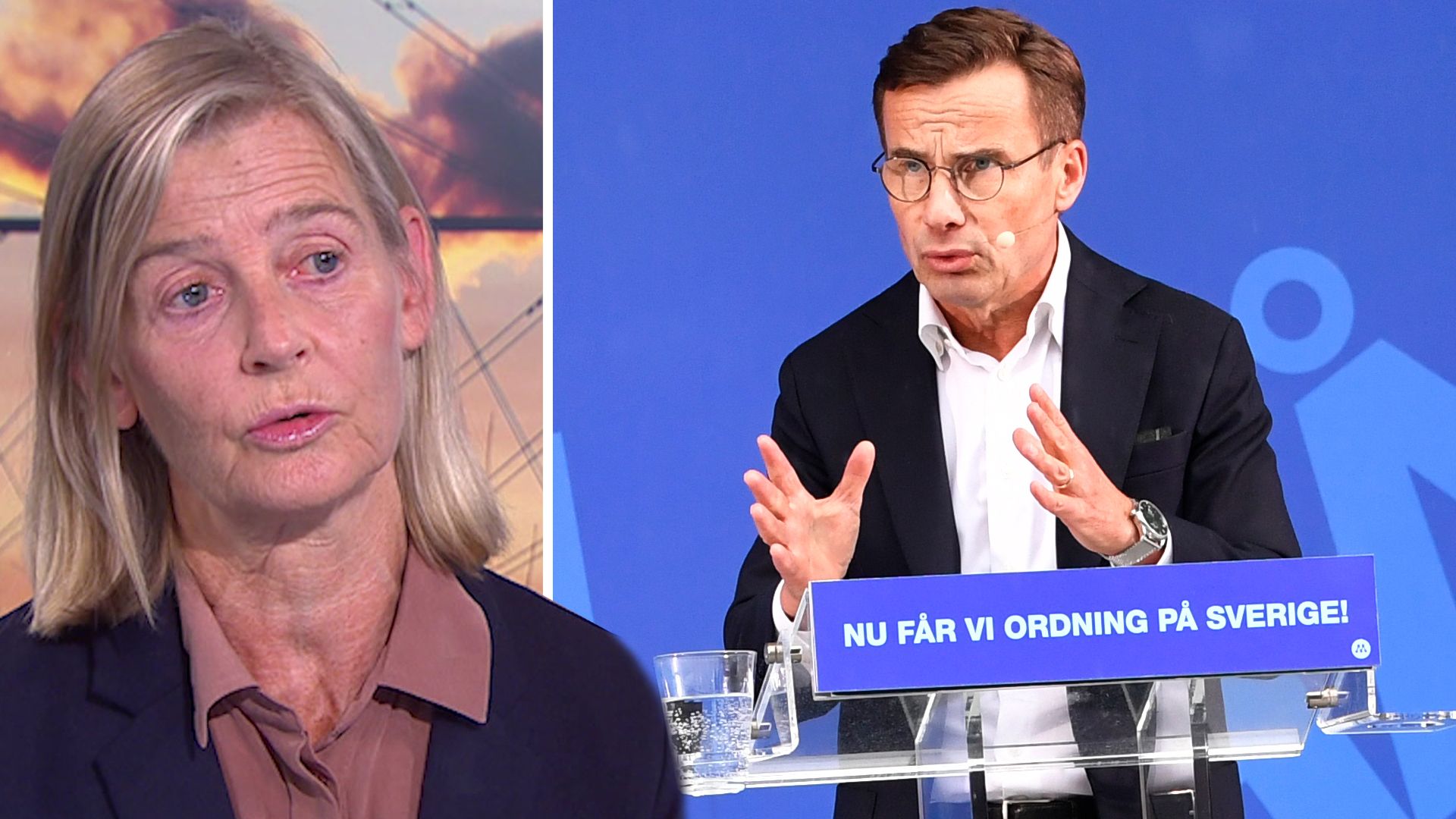 Moderaterna håller presskonferens om klimatpolitiken