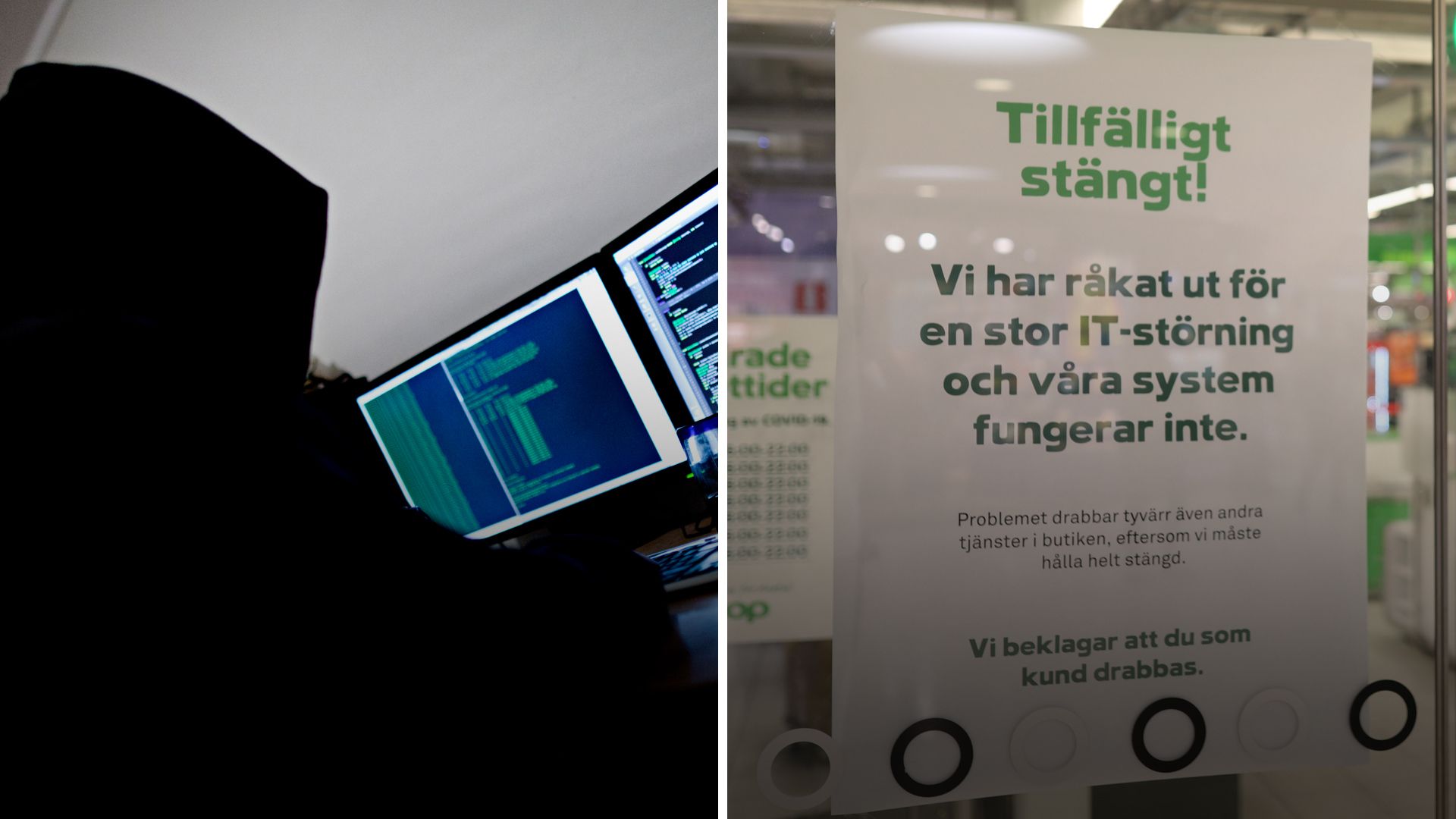 Två gripna efter ransomware-attack – drabbade Coop