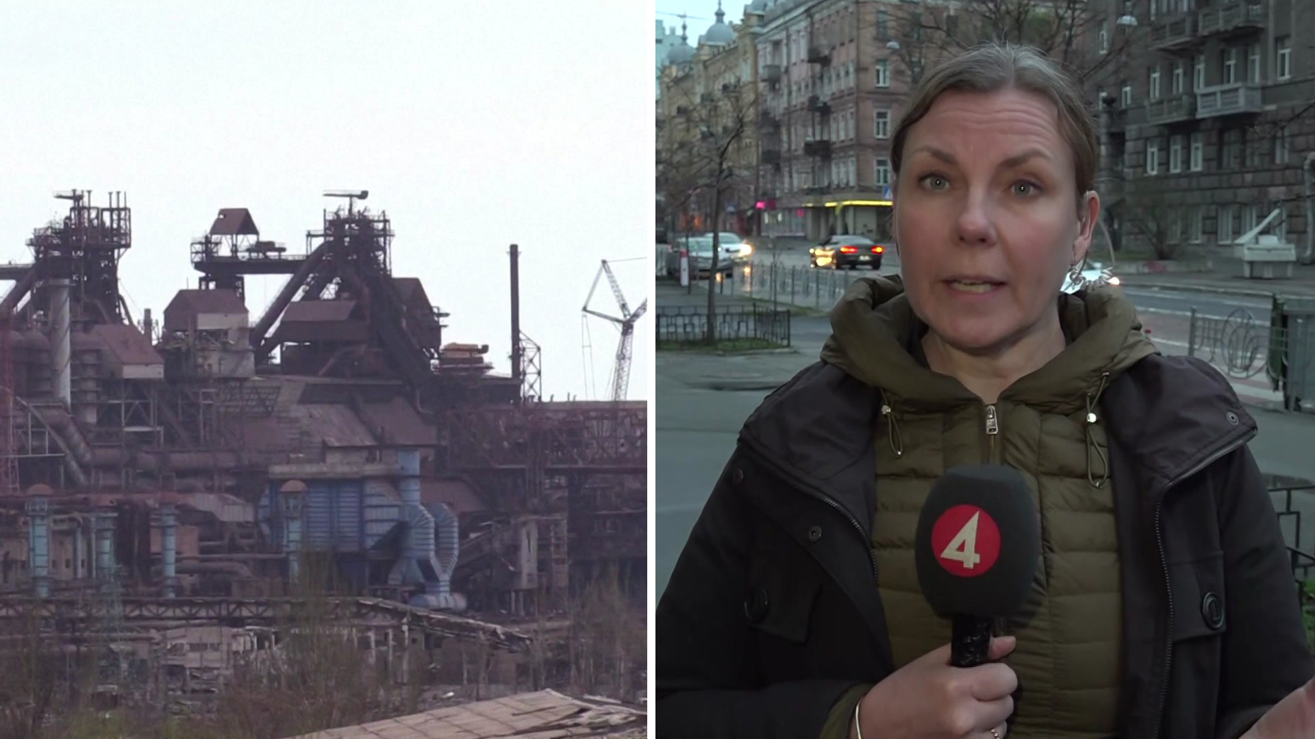 TV4s Utsända I Ukraina: "Tusen Civila Långt Nere I Gångarna"