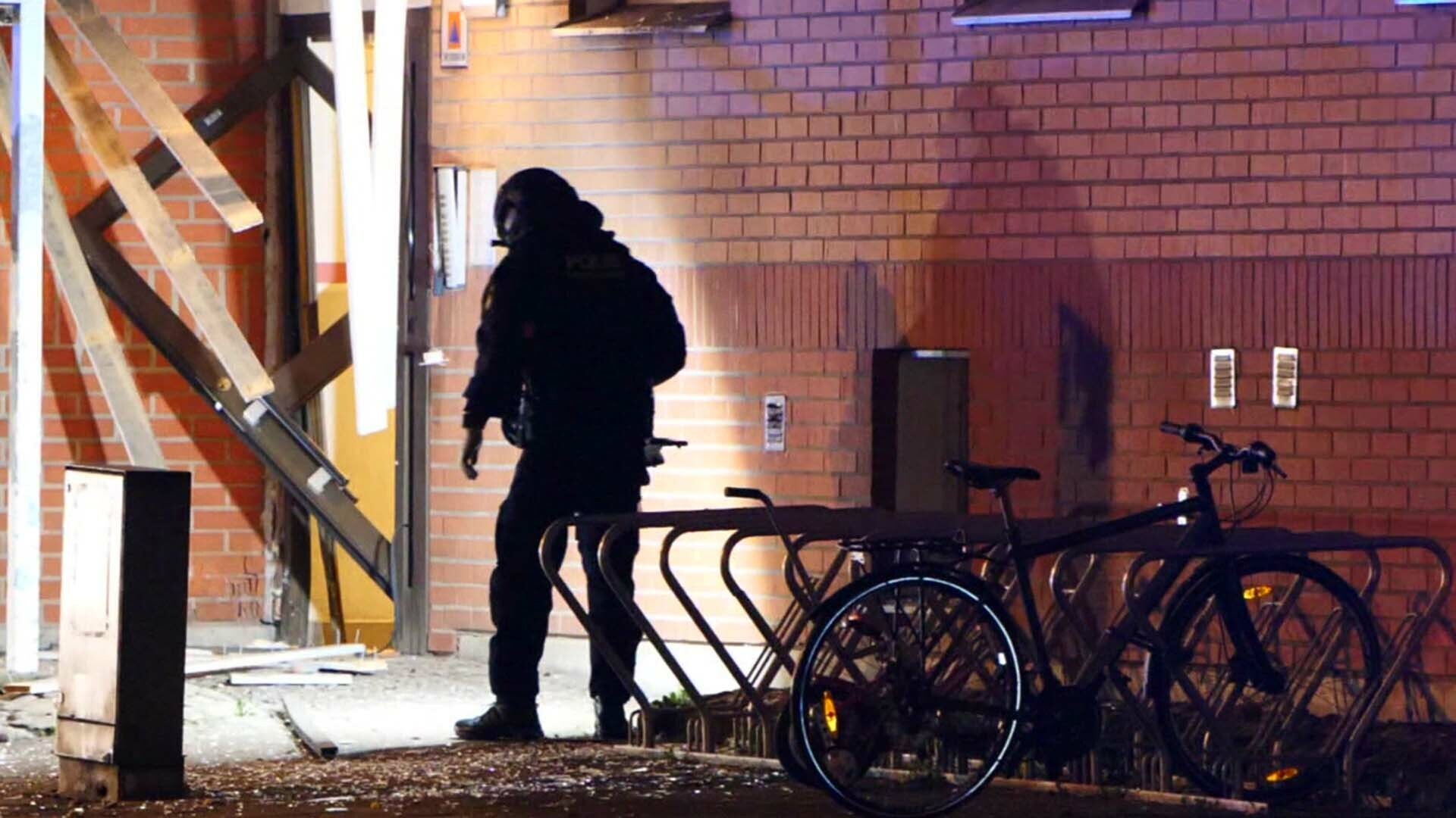 Kraftig Explosion Vid Bostadshus I Malmö 