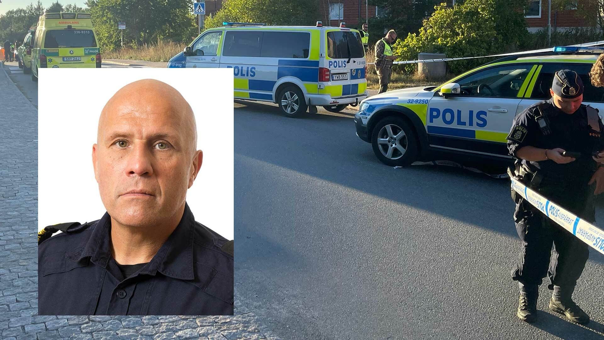 Polisen om skjutningen i Haninge: ”Mannen har skjutits me...