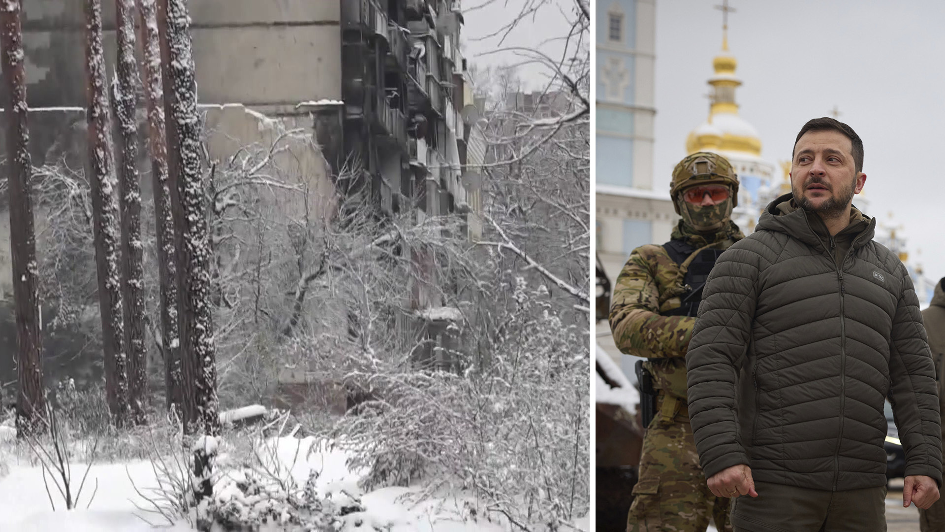 Zelenskyj: Ryssland Använder Vinter Som Massförstörelsevapen