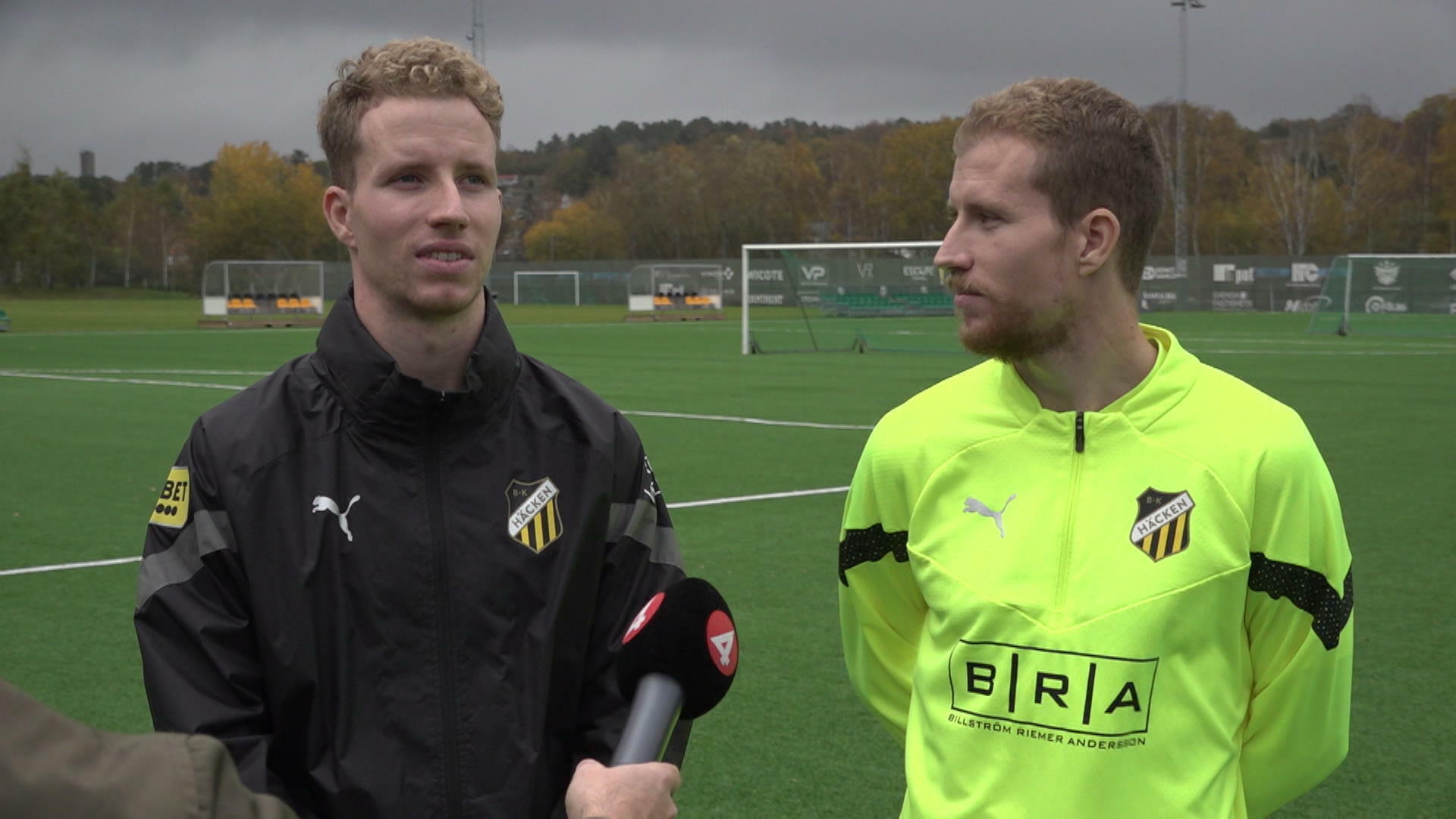 Intervju med BK Häckens Samuel och Simon Gustafson - fotbollskanalen.se