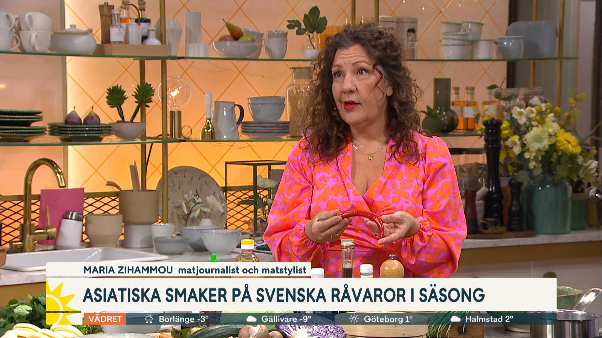 Asiatiska smaker på svenska råvaror i säsong