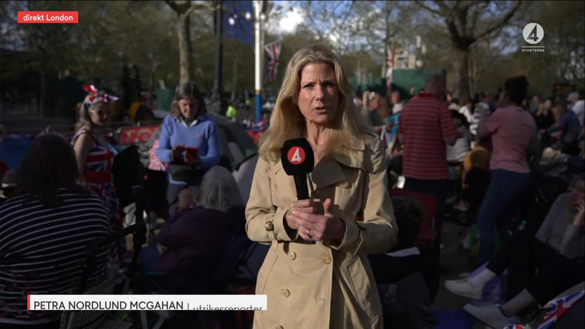 TV4:s utrikesreporter på plats i London: ”Märks att britt...