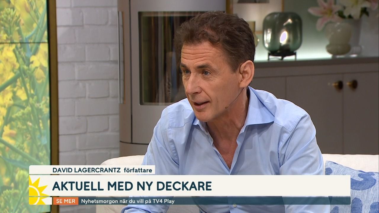 David Lagercrantz om uppväxten ”Jag hade en känsla att j...