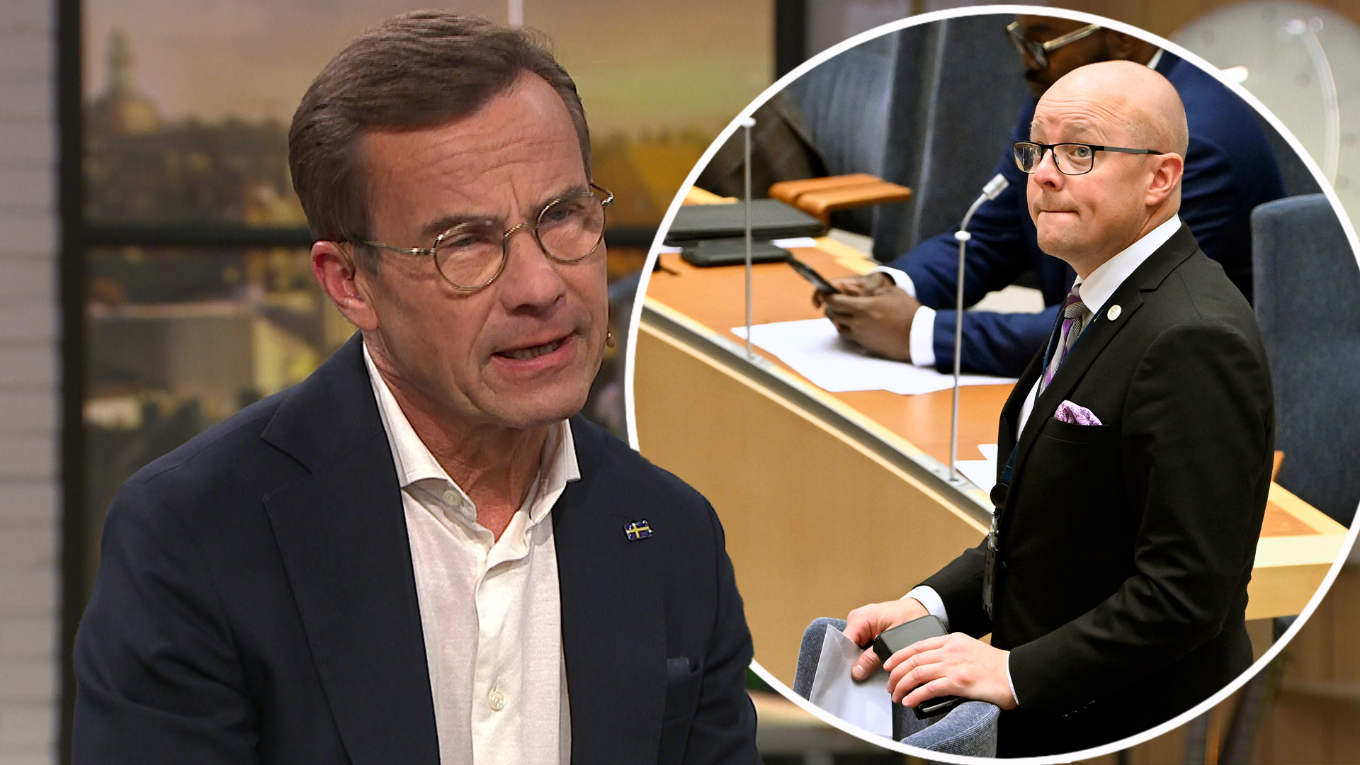 Ulf Kristersson Om Björn Söders Utspel: ”Groteskt Och Oac...