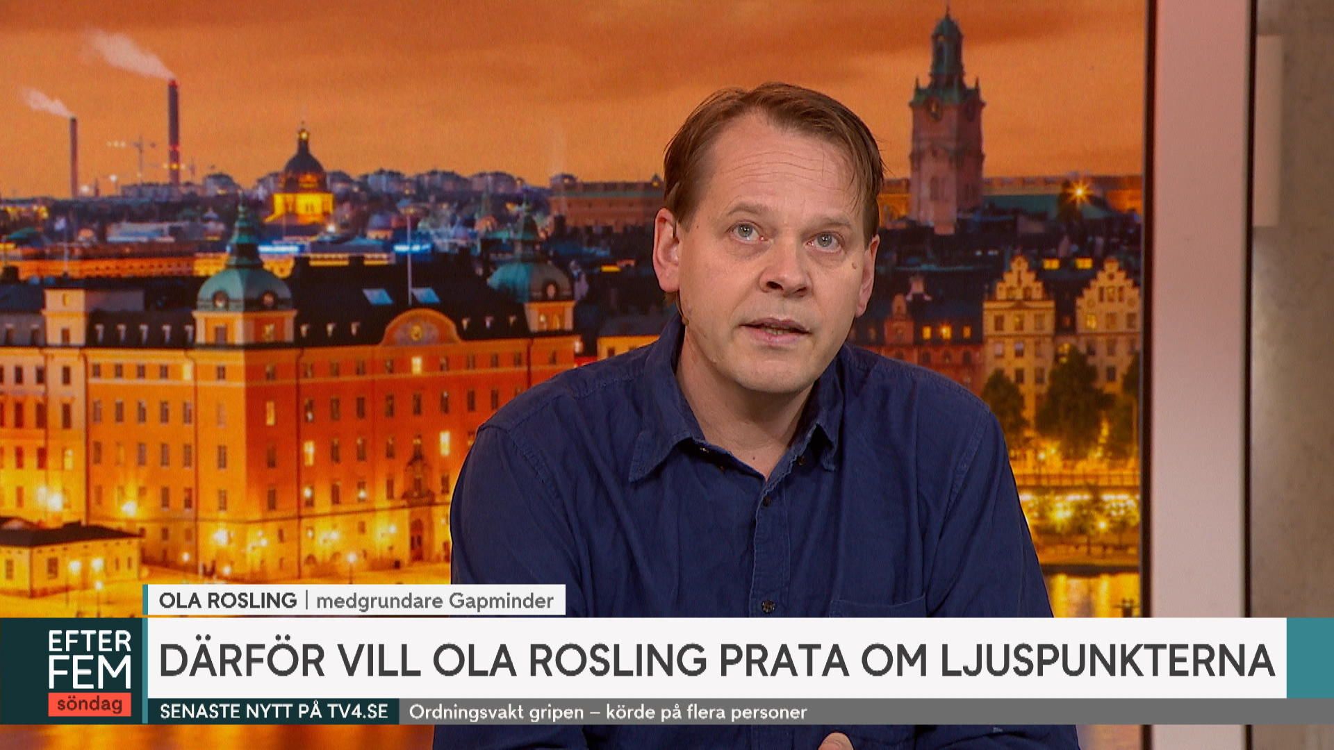 Rosling: Allt fler människor är medvetna om klimatet