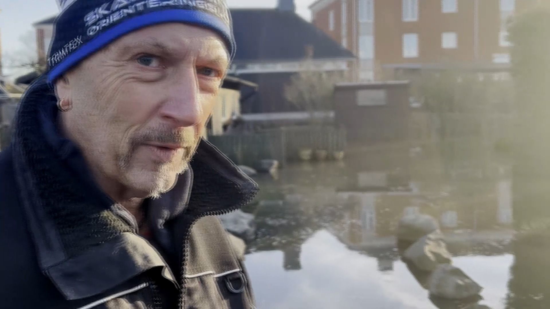 Svens stuga hotad i översvämmade Kävlinge: ”Det gick jätt...