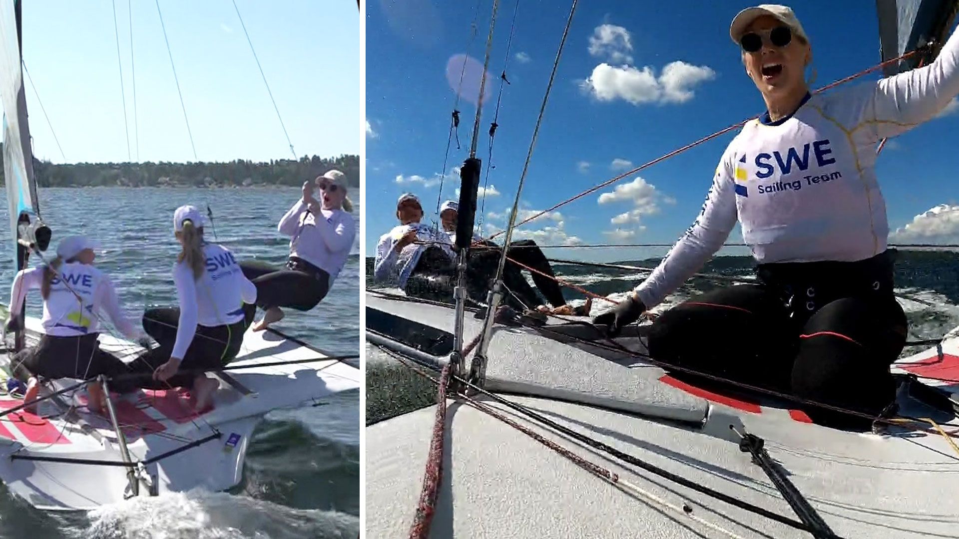 Carolin Björnerhag testar på OSsegling ”Läskigaste jag