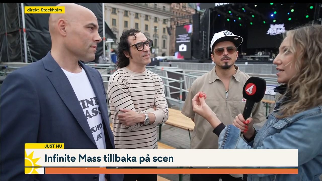 Hiphop-pionjärerna Infinite Mass tillbaka på scen