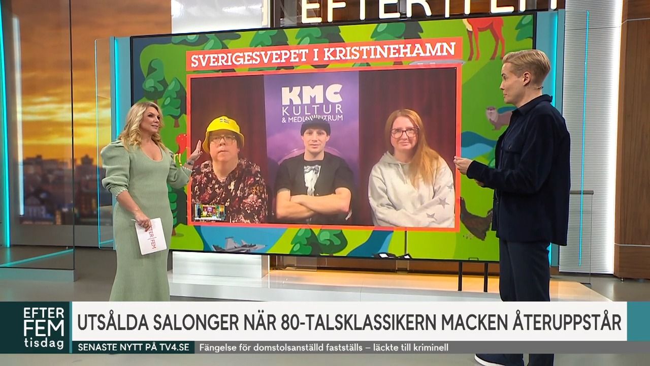 Robin och Erika gör succé med Macken – Jan Rippe hyllar m...