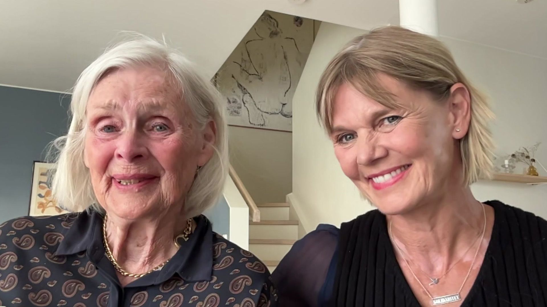 Anna Herdenstam om att flytta ihop med sin 89-åriga mamma