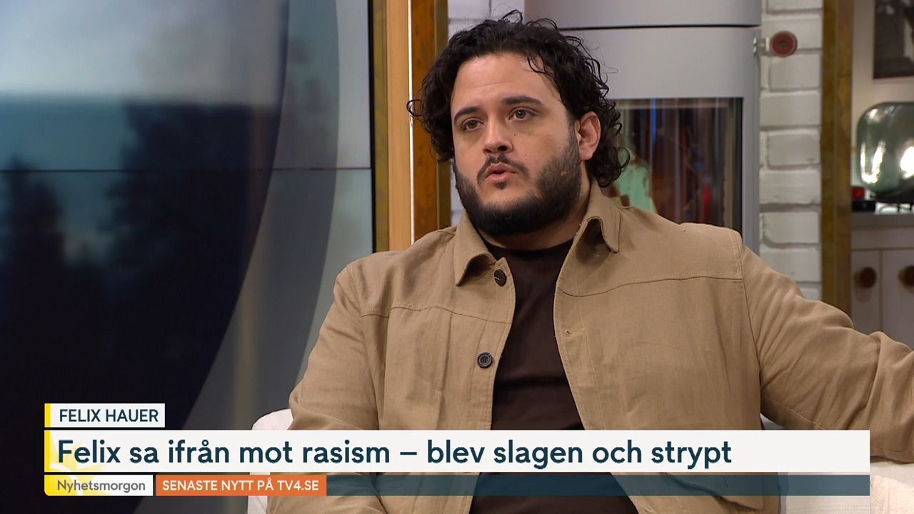 Felix sa ifrån mot rasism – blev slagen och strypt
