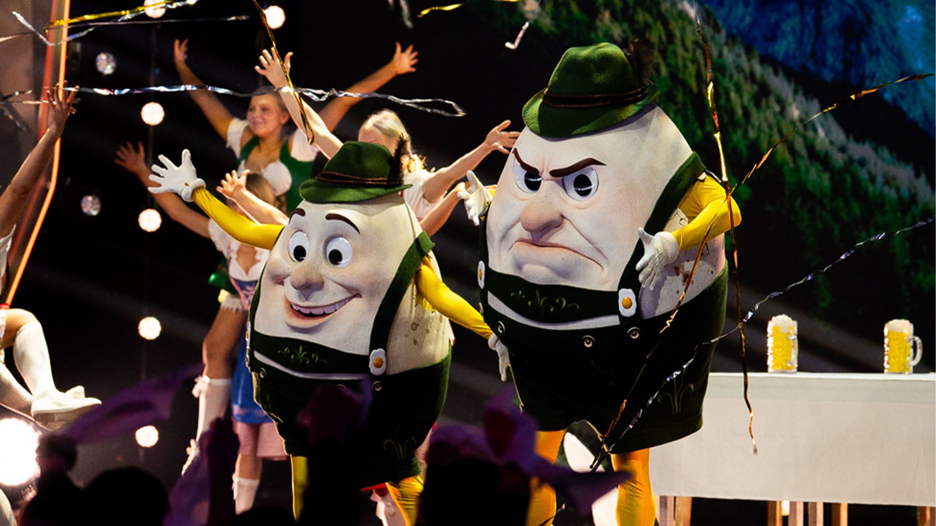 Äggen sjunger "Genom eld och vatten" av Medina