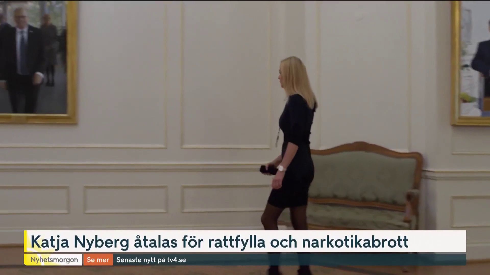 Katja Nyberg åtalas för rattfylla och narkotikabrott