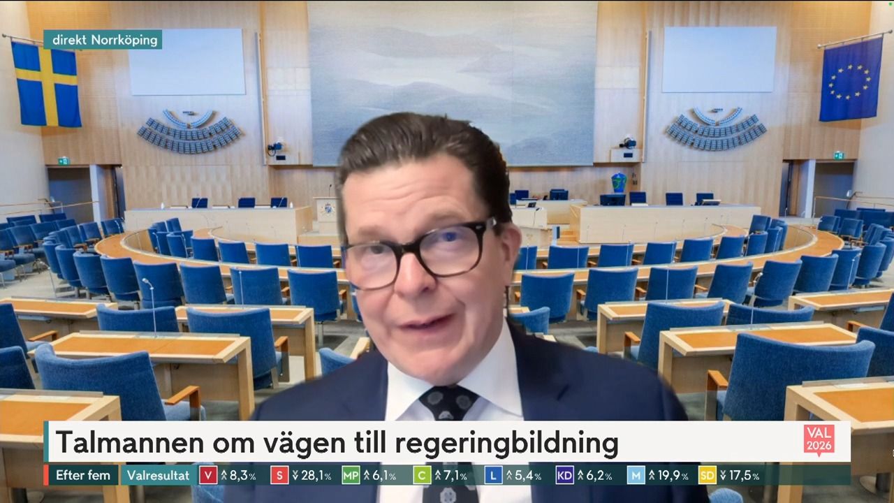 Talmannen om vägen till regeringsbildning